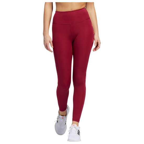Adidas Γυναικείο κολάν Optime 3Bar 7/8